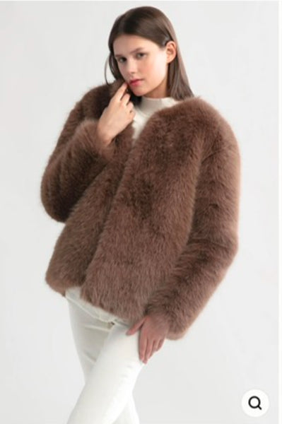 Faux Fur Jacket