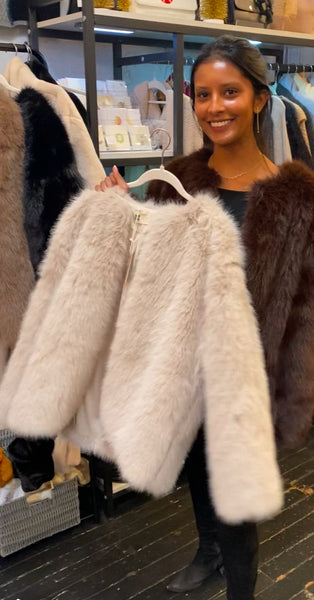 Faux Fur Jacket