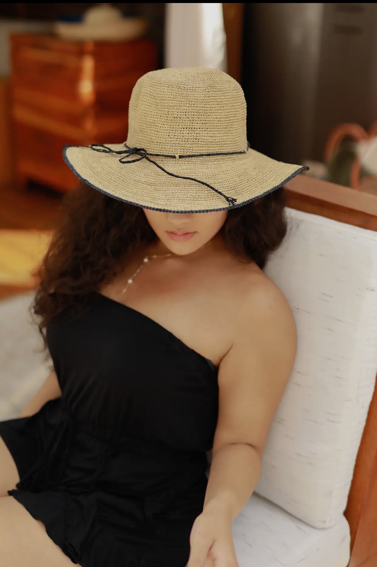 Rachel 4” Brim Straw Sun Hat