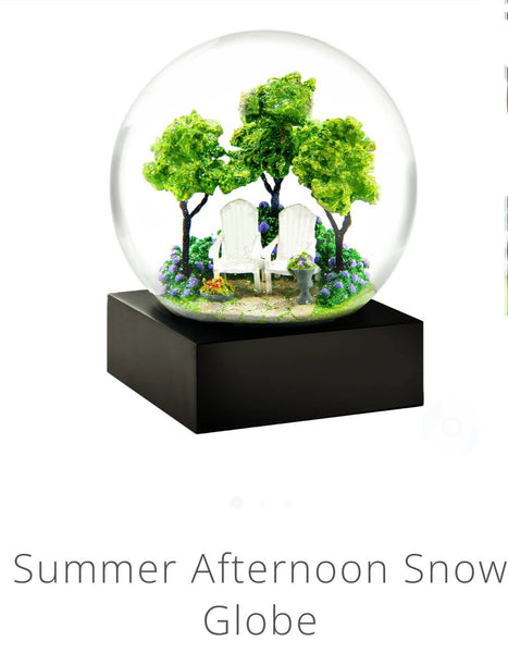 Summer Afternoon Snow Globe