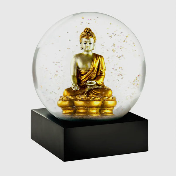 Crystal Buddha Snow Globe