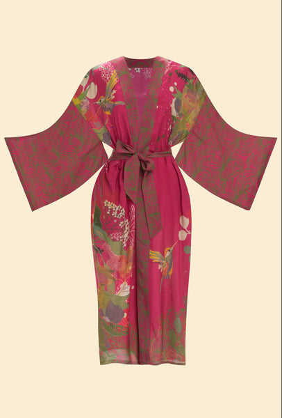 Powder Hummingbird Kimono